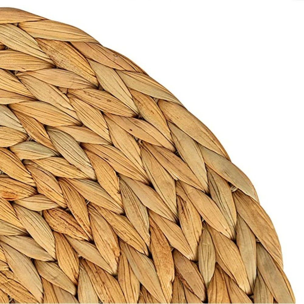 Round Woven Handmade Table Mat - Picture 7 of 11